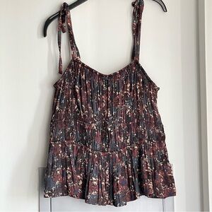 💗 RACHEL ZOE Floral Print Camisole Top